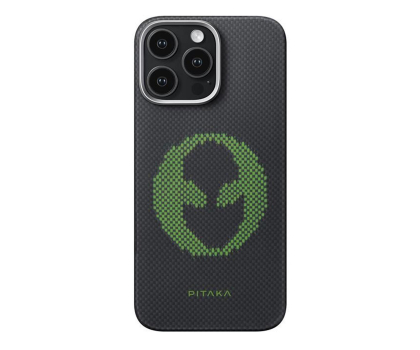 Etui do telefonów PITAKA x Aries Tactile Woven Case do iPhone 16 Pro Max Alien